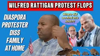 CAUGHT ON CAMERA! Diaspora Protester Disses Begging Jamaicans...