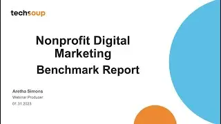 Nonprofit Digital Marketing Benchmark Report
