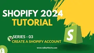 Shopify 2024 tutorial for beginners | Create a Shopify account