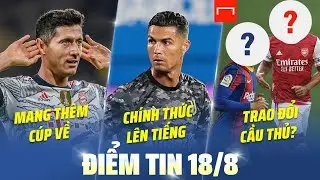 TIN BÓNG ĐÁ HÔM NAY: BAYERN MUNICH GIÀNH THÊM DANH HIỆU - RONALDO XÁC ĐỊNH TƯƠNG LAI
