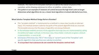 Template Method Design Pattern