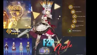 F2P C6R5 Double crowned Maid Noelle in abyss