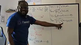 How to prove the Root Mean Square voltage abd current AC circuit.