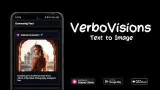VerboVisions: Free Text to Image | Play Store | Android App by ProTec Games