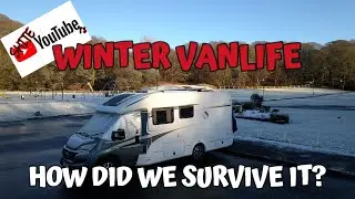 Winter Vanlife how did We SURVIVE IT? #motorhome #winter