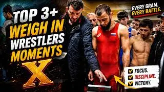 Top 3+ Weigh In Wrestlers Moments X