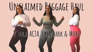 Unclaimed Baggage Haul  |  Gymshark, P'tula, Adidas, & more!
