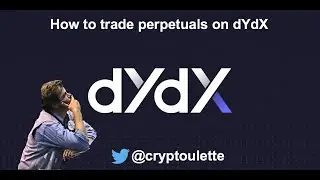 How to trade AVAX perpetuals on dYdX