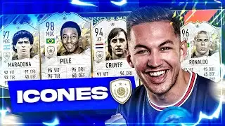 A FULL ICONS DRAFT!! FIFA 22