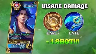 FARAMIS HOW TO PLAY FARAMIS EXP VS ZILONG  ?! ( Faramis Best build and Emblem 2023 )