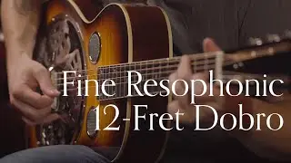 Fine Resophonic 12-Fret Dobro, Flamed Maple Sunburst | Carl Miner