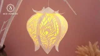 How to make Bellflower Paper Lanterns Hanging