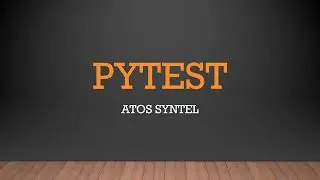 ATOS Syntel PYTest Interview Questions Experienced 