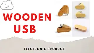 Natural Wooden USB Flash Drive