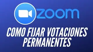 ✅ 🆉🅾🅾🅼  Como fijar votaciones o encuestas permanentes para una ID en Zoom