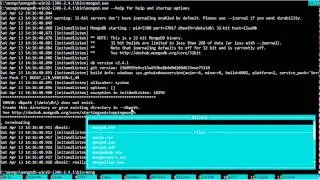 Установка MongoDB для Windows, пример работы   YouTube