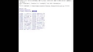 Python Fallout Terminal Test 1