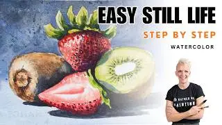 EASY Still Life Watercolor - Master the Shadows and Highlights