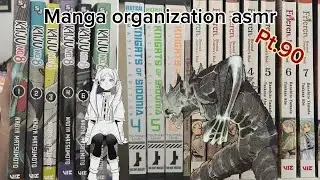 Manga organization asmr 🍡// Setup// Manga collection tiktoks pt.90📘📚