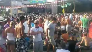 Richie Hawtin @ Love Family Park 2010 + Dancing Pengdog