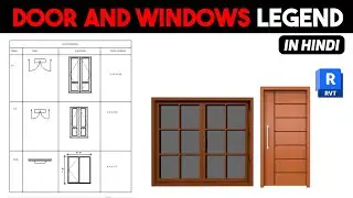 Doors And Window Legends In Revit | Creating Doors Legends In Revit |