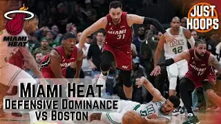 Miami Heat Eastern Conference Finals Defensive Dominance