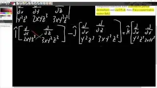 Calc 3: Curl of the Vector Field (Step by Step) ptB