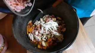 Плов из морепродуктов
