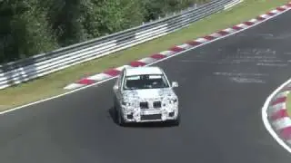2018 BMW X3M Spy Video Nurburgring