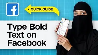 How To Type Bold Text On Facebook | Write Bold, Italic, And Stylish Font Step by step