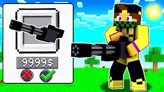 MINECRAFT MA POSSO COMPRARE TUTTE LE ARMI CHE VOGLIO!