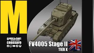 FV4005 Stage II / WoT Console / PS5 / Xbox Series X / 1080p60 HDR