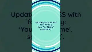 How to Add a Custom Font to Your Website.Want to give your website a unique vibe?