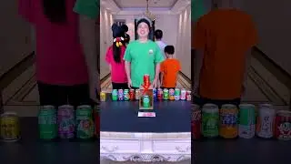 Drink Matching Challenge, Who Wins The Money? #Funnyfamily #Partygames