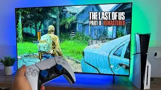 LG OLED C4 + The Last Of Us Part 2 Remastered PS5 Slim Gameplay 4K 60 Fps HDR | Best Oled Gaming TV