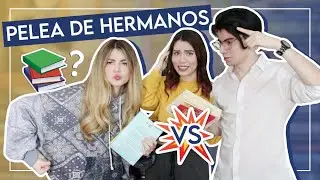 CHALLENGE: Find that book on my bookshelf! | ft. My siblings