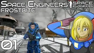 I can't drive for beans | Frostbite Cooperative Campaign | Space Engineers Survival Gameplay | 01