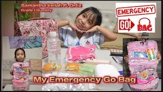 Samantha's Project | Emergency Go Bag
