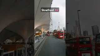 Stratford Street View 😍 From Double Decker Bus 🚍 | #stratford #london #uk #streetview #bus