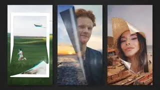 Top After Effects Projects: Vertical Page Turn Reel Transitions