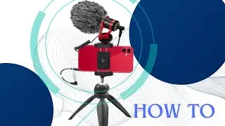 Using an External USB Mic in SmartPhone Camera App | The How to Series