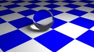 rolling glass ball: 3d animation (blender 2.77)