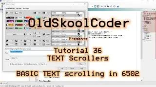 Tutorial 36.02 : TEXT Scroller in Assembler
