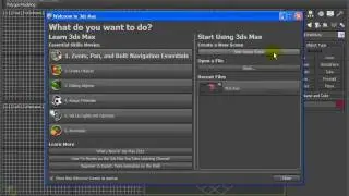 3D Max Interface - Main UI Elements