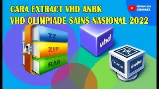 How to Extract ANBK VHD or 2022 National Science Olympiad VHD