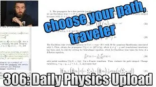 What A Path Integral Problem Looks Like In Quantum Mechanics