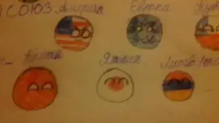 Countryballs мой рисунок :3