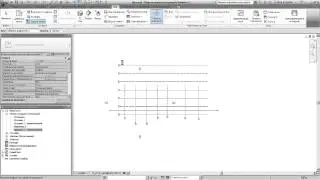 Revit - Выравнивание осей