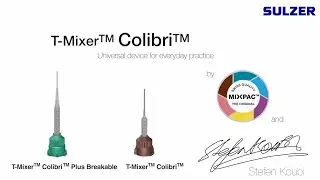 MIXPAC™ T-Mixer™ Colibri™ Plus Breakable – the all in one solution