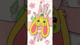 Bonzo flower 🌸 #flowerjisoo #animation #bunzo